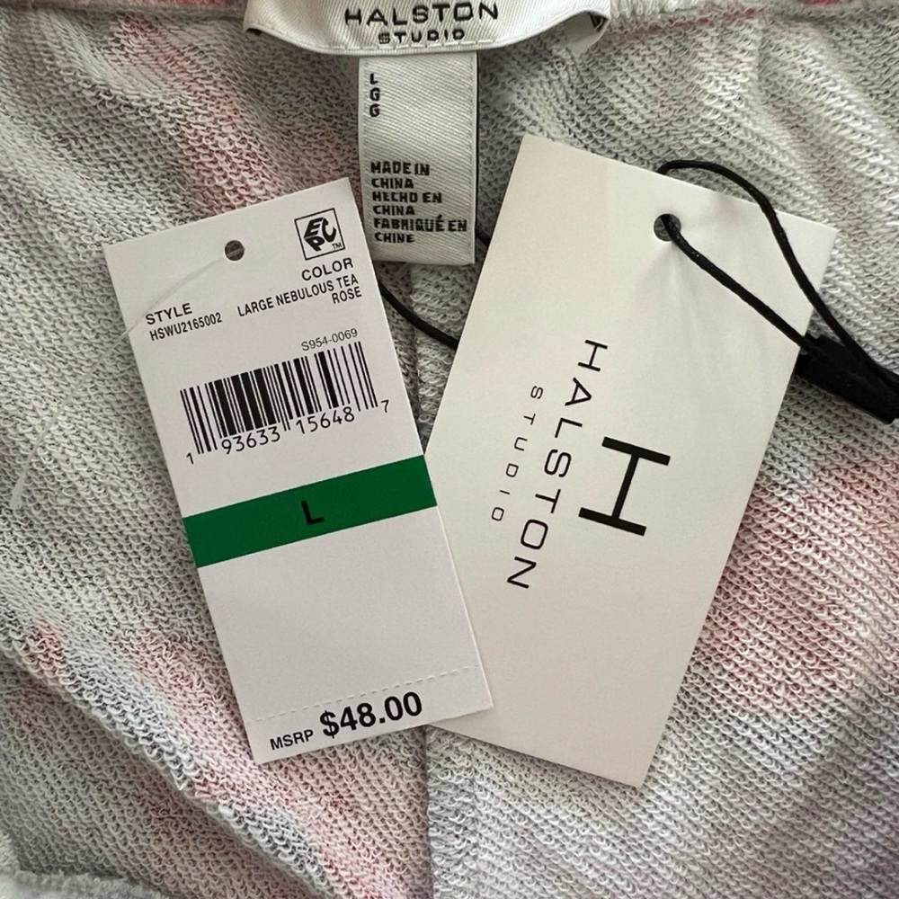 H by Halston French Terry Shorts - Picture 4 of 7